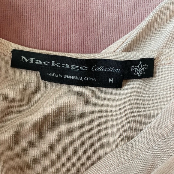 - Mackage Collection Silk Sleeveless Drape Top - Picture 4 of 6